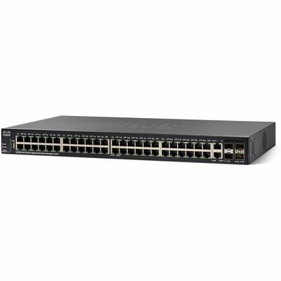 CISCOSG350X48MP48PORTGIGABITPOESTACKABLESWITCHREMANUFACTURED