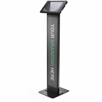 GALAXY TAB A9+ APEX ENCLOSURE BRANDABLE FLOOR STAND BLACK