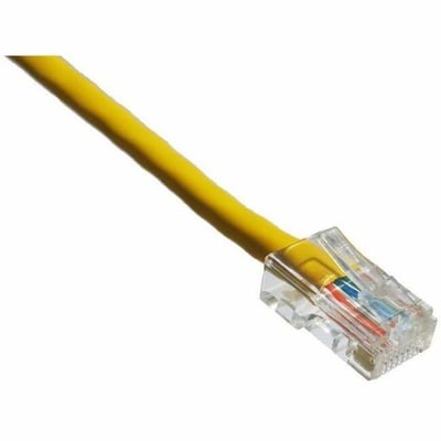 Axiom 150FT CAT6 550mhz Patch Cable Non-Booted (Yellow) - TAA Compliant