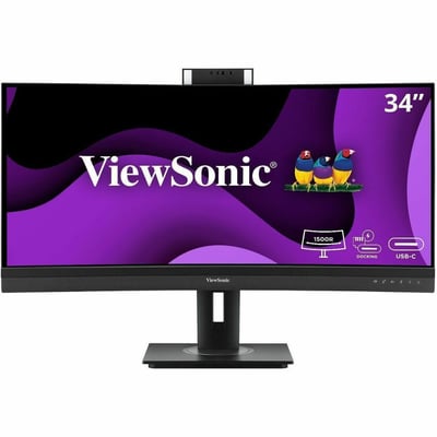 34IN UWQHD CURVED VIDEO CONFERENCING MONITOR WITH WIN HELLO