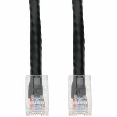 AddOn 5ft Black CAT 5E PVC Ethernet Cable Non-Booted RJ-45 M/M