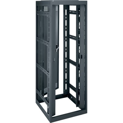 Middle Atlantic DRK Series 44RU Open-Frame Floor Standing Rack - 42in Depth, 30in Width