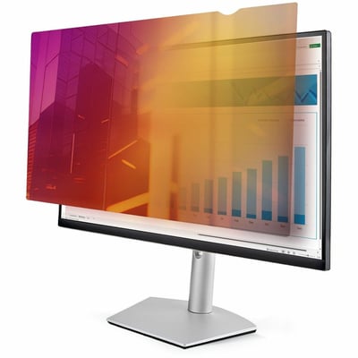 StarTech.com 27-inch 16:9 Gold Monitor Privacy Screen, Reversible Filter w/Enhanced Privacy, Screen Protector/Shield, +/- 30 View Angle