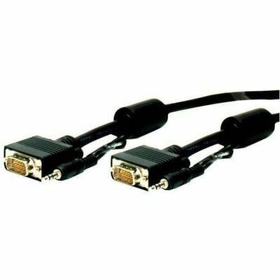 Comprehensive Standard Series HD15 plug to plug cable w/audio 15ft