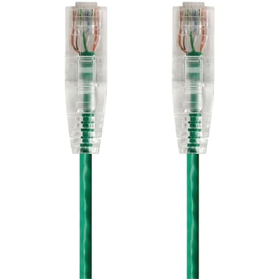 SLIMRUN  CAT6 UTP CABLE-5FT GREEN