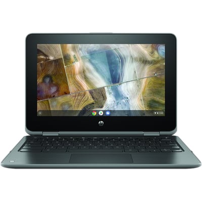 HP Chromebook x360 11 G2 EE 11.6" Touchscreen Convertible 2 in 1 Chromebook - 1366 x 768 - Intel Celeron N4100 Quad-core (4 Core) 1.10 GHz - 4 GB Total RAM - 32 GB Flash Memory