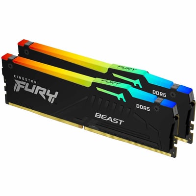32GB 6400MT/S DDR5 CL32 DIMM (KIT OF 2) FURY BEAST RGB EXPO
