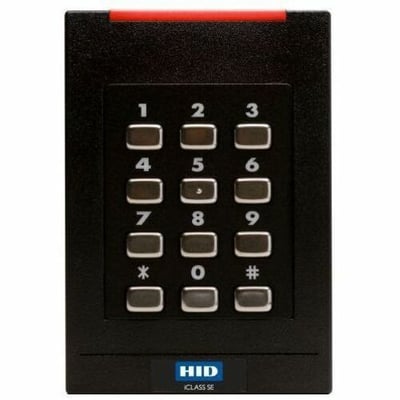 HID iCLASS SE RK40 Smart Card Reader - Wall Switch Keypad