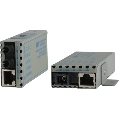 Omnitron Systems Miniature 10/100BASE-TX to 100BASE-FX Ethernet Media Converter