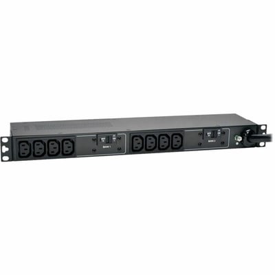Tripp Lite by Eaton PDU 7.7kW Single-Phase 200-240V Basic PDU 10 C13 Outlets IEC 309 32A Blue Input 3.6 m Cord 1U Rack-Mount