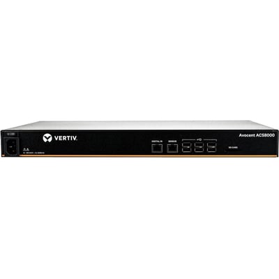 Vertiv Avocent 8-Port ACS8000 Console System with single AC Power Supply