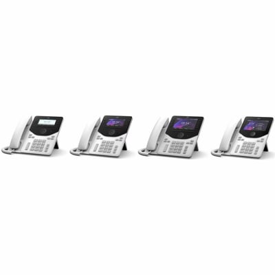 CISCO DESK PHONE 9861 FIRST LIGHT (WHITE)