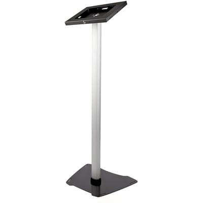 StarTech.com Secure Tablet Floor Stand - Security lock protects your tablet from theft and tampering - Supports iPad and other 9.7" tablets - Fixed Height of approx. 42" (1060 mm) - Built-in cable management - Covered Home