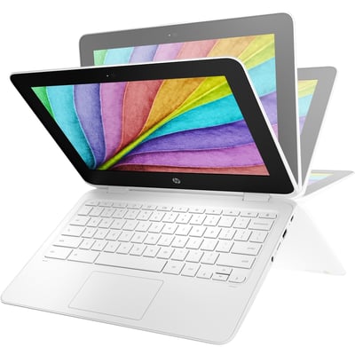 HP Chromebook x360 11 G2 EE 11.6" Touchscreen Convertible 2 in 1 Chromebook - 1366 x 768 - Intel Celeron N4000 Dual-core (2 Core) 1.10 GHz - 4 GB Total RAM - 32 GB Flash Memory