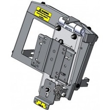 Havis Vehicle Mount for Vehicle Console - Black Powder Coat
