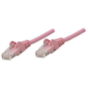 25 FT PINK CAT6 SNAGLESS PATCH CABLE