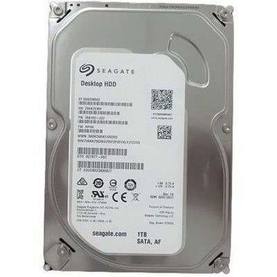 HPI - RPB Certified Parts 1 TB Hard Drive - 3.5" Internal - SATA