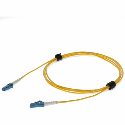 AddOn 2m Cisco 15454-LC-LC-2= Compatible LC (Male) to LC (Male) Yellow OS2 Simplex Fiber OFNR (Riser-Rated) Patch Cable