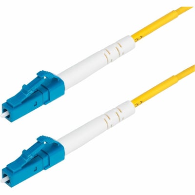 StarTech.com 30m (98.4ft) LC to LC (UPC) OS2 Single Mode Simplex Fiber Optic Cable, 9/125m, 40G/100G, LSZH Fiber Patch Cord