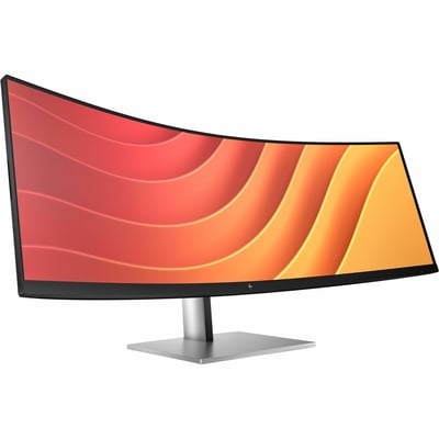 HP E45c G5 45" Class Dual Quad HD (DQHD) Curved Screen LED Monitor - 32:9 - Black, Silver