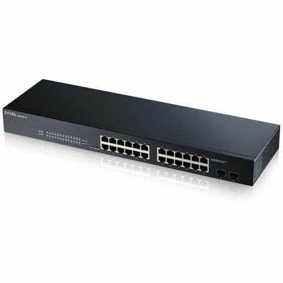 ZyXEL GS1900-24 Fanless 24 Port GbE L2 Web Managed Rackmountable Switch