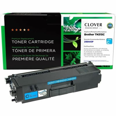 Clover Imaging Remanufactured High Yield Cyan Toner Cartridge for Brother TN315