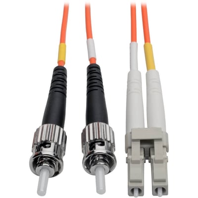 Eaton Tripp Lite Series Duplex Multimode 62.5/125 Fiber Patch Cable (LC/ST), 10M (33 ft.)