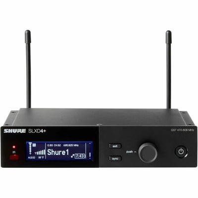 SHURE SLXD4+=-G57 WIRELESS RECEIVER