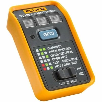 Fluke ST120+ GFCI Socket Tester with Beeper