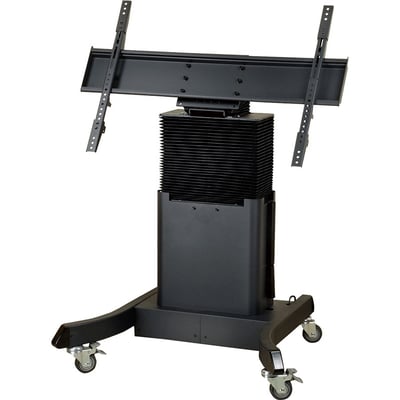 MOTORIZED MOBILE STAND (UP-DOWN-TILT; FITS ALL DISPLAY SIZES)