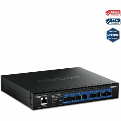 8-PORT 10G LAYER 2 MANAGED SFP SWITCH