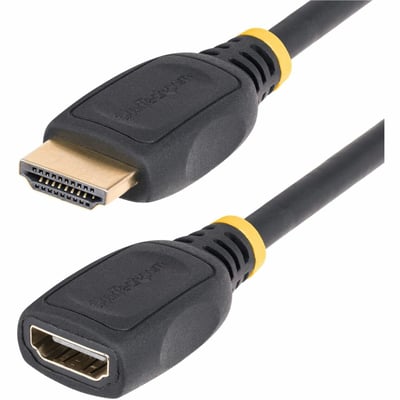 6.6FT HDMI EXTENSION CABLE M/F PORT SAVER CORD/HDMI 2.0/4K 60HZ