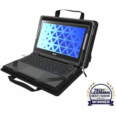 EXPLORER 5 WORK-IN CASE W/POCKET 11 (BLACK)
