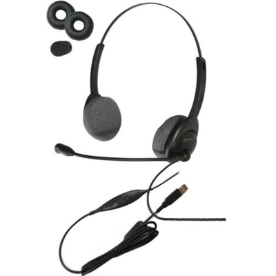 STARKEY MILITARY USB HEADSET WITH PUSH-TO-TALK
