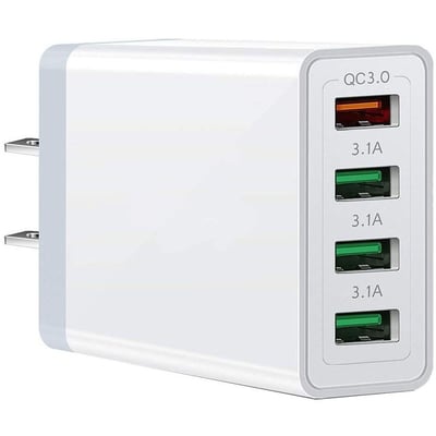 4XEM UC04 4-Port USB Charger Adapter