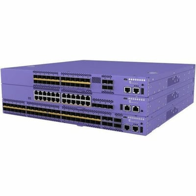 5120 STACKABLE SWITCH WITH 24 1G/10G SFP+ PORTS, 4X10G/25G SFP28 PORTS, 4 FANS