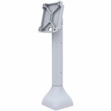 RAM PEDESTAL MOUNT WITH 75X75 + 100X100 VESA GREY 14IN POLE WITH