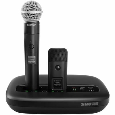 BOUNDARY TRANSMITTER WITH CARDIOID MIC CARTRIDGE, B/W MATRIX LC-DISPLAY USB-C CH