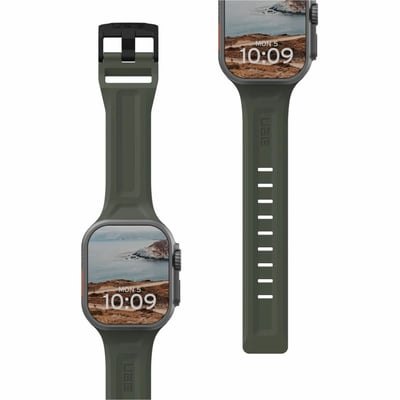 Apple Scout Silicone Strap for Apple Watch / Scout Silicone Strap for Apple Watch Ultra 3, Ultra 2, & Ultra - Foliage Green