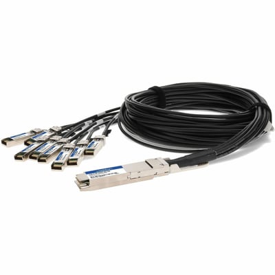 AddOn Arista Networks&reg; CAB-O-8S-200G-3M Compatible TAA Compliant 200GBase-CU OSFP to 8xSFP28 Direct Attach Cable (Passive Twinax, 3m)