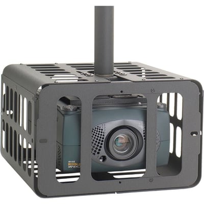 Chief Medium Projector Security Cage - White