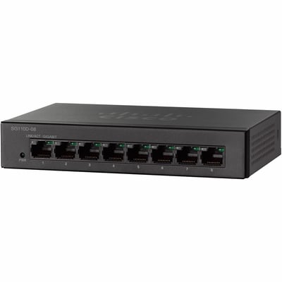 SG110D-08 8-PORT GIGABIT DESKTOP SWITCH REMANUFACTURED