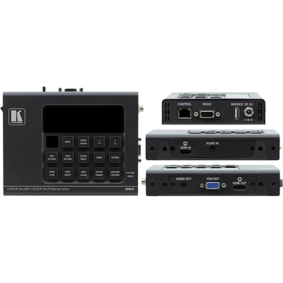 Kramer 4K60 4:4:4 HDCP 2.2 HDMI 2.0 18G Signal Generator & Analyzer