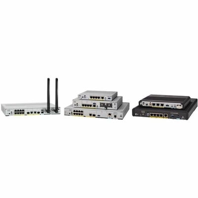ISR 1100 8P DUAL GE SFP ROUTER PLUGGABLE SMS/GPS -Q WIFI