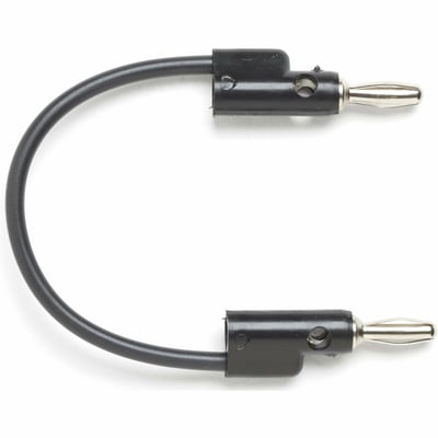 Pomona Banana Plug Patch Cord (Black)