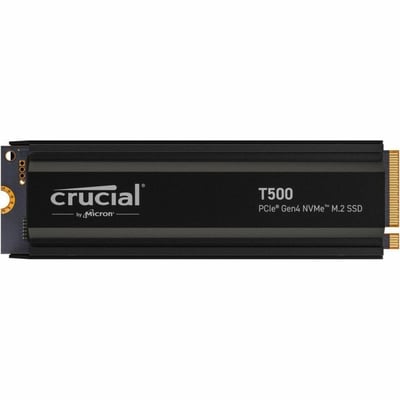 CRUCIAL 4TB T500 PCIE 4.0 X4 M.2 INTERNAL SSD WITH HEATSINK