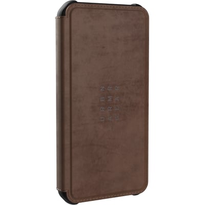 Urban Armor Gear Metropolis Carrying Case (Folio) Apple iPhone 12, iPhone 12 Pro Smartphone - LTHR ARMR Brown