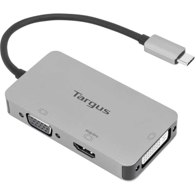 Targus USB-C Single Video Adapter with 4K HDMI/DVI/ VGA