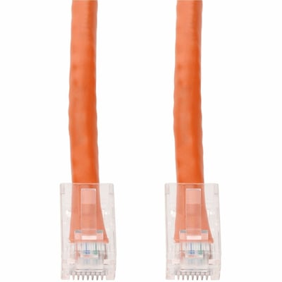 AddOn 14ft Orange CAT 6 PVC Ethernet Cable Non-Booted RJ-45 M/M
