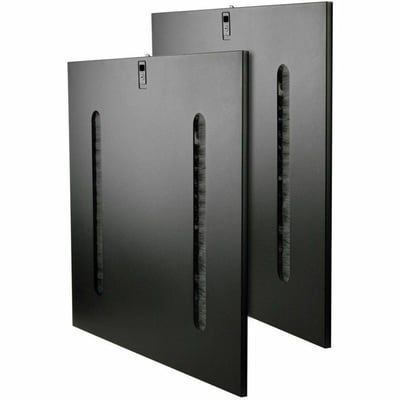 Tripp Lite by Eaton SmartRack Pass-Through Side Panel with Key-Locking Latches for 42U Server Rack Cabinet 2 Panels
